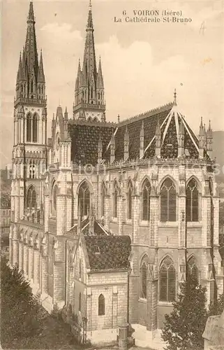 AK / Ansichtskarte Voiron Cathedrale St. Bruno Voiron