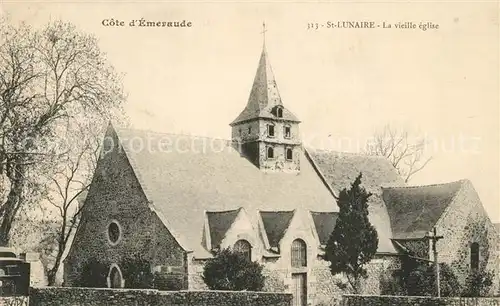 AK / Ansichtskarte Saint Lunaire Eglise Saint Lunaire
