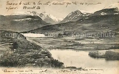 AK / Ansichtskarte Laffrey Lac Mort et Grand Lac Laffrey