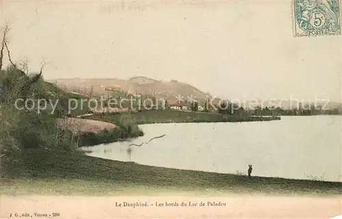 AK / Ansichtskarte Dauphine Les bords du Lac de Paladru Dauphine