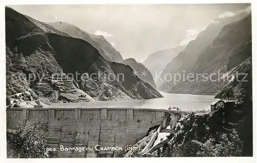 AK / Ansichtskarte Chambon_d_Indre et Loire Barrage Chambon_d_Indre et Loire