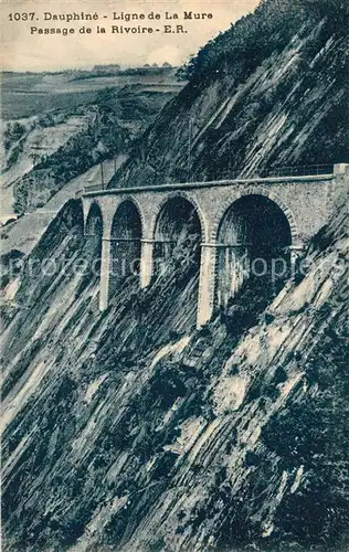 AK / Ansichtskarte Dauphine Ligne de la Mure Passage de la Rivoire Dauphine