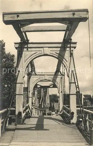 AK / Ansichtskarte Arnhem Rijksmuseum voor Volkskunde Openluchtmuseum Dubbele Ophaalbrug uit Ouderkerk Arnhem
