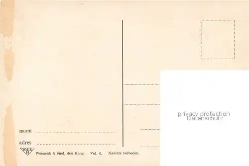 AK / Ansichtskarte Volendam Hafen Fischerboote Trachten Volendam