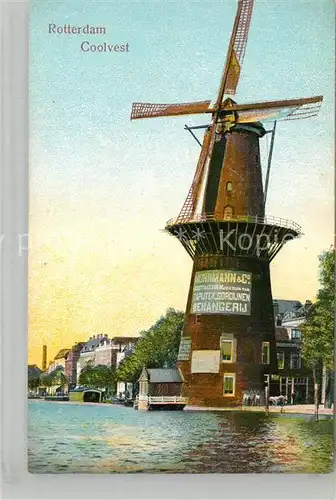 AK / Ansichtskarte Rotterdam Coolvest Molen Windmuehle Rotterdam