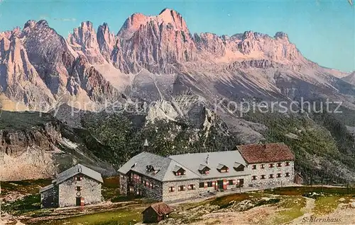 AK / Ansichtskarte Schlernhaeuser Rosengarten Schlernhaeuser