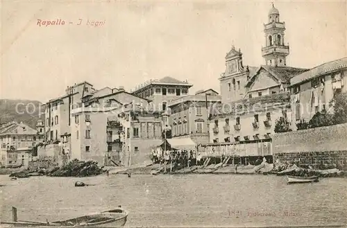 AK / Ansichtskarte Rapallo Bagni Stadtpanorama Rapallo