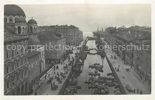 AK / Ansichtskarte Trieste Canale Grande Trieste
