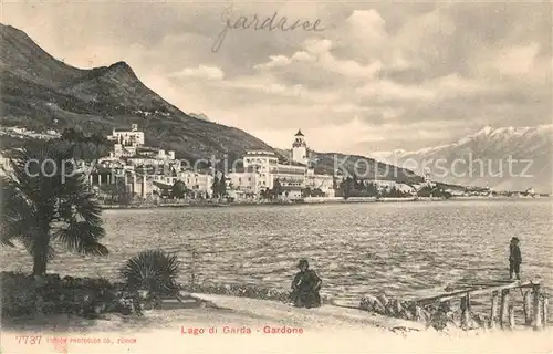 AK / Ansichtskarte Gardone_Lago_di_Garda Panorama Gardone_Lago_di_Garda