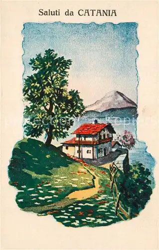 AK / Ansichtskarte Catania Panorama Catania