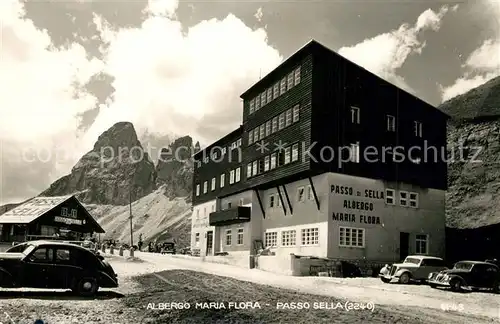 AK / Ansichtskarte Passo_Sella Albergo Maria Flora Passo_Sella