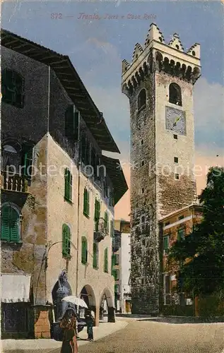AK / Ansichtskarte Trento Torre Casa Rella Trento