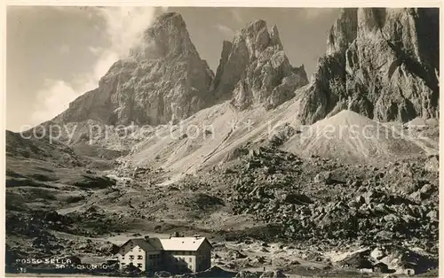 AK / Ansichtskarte Passo_Sella Panorama Passo_Sella