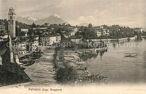AK / Ansichtskarte Pallanza Panorama Hafen Pallanza