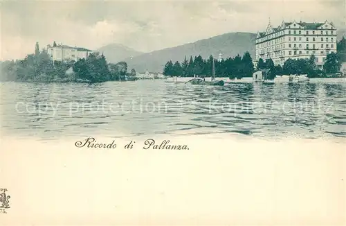 AK / Ansichtskarte Pallanza Ricordo Panorama Pallanza