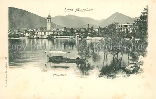 AK / Ansichtskarte Pallanza Lago Maggiore Kirche Panorama Pallanza