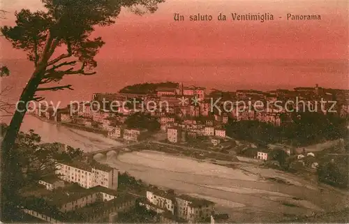 AK / Ansichtskarte Ventimiglia_Liguria Panorama 