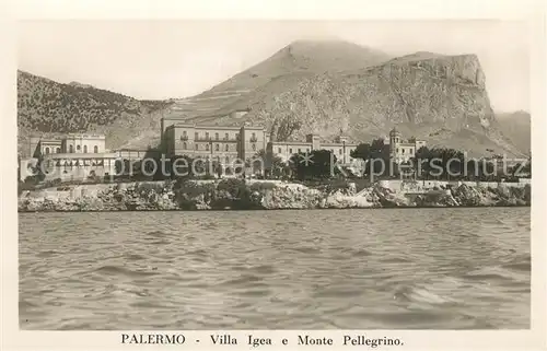 AK / Ansichtskarte Palermo_Sicilia Villa Egea Monte Pellegrino Palermo_Sicilia