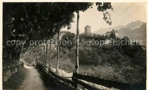 AK / Ansichtskarte Meran_Merano Castello Tirolo Meran Merano