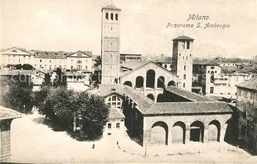 AK / Ansichtskarte Milano_Marittima Panorama San Ambregio Milano_Marittima