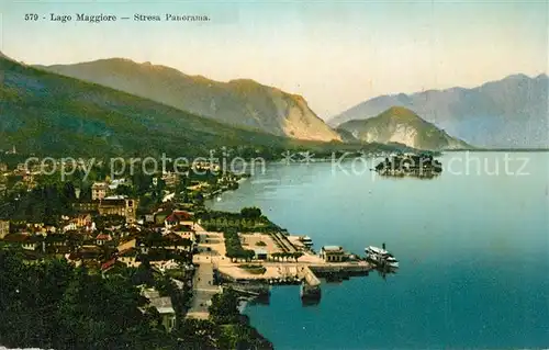 AK / Ansichtskarte Stresa_Lago_Maggiore Panorama Stresa_Lago_Maggiore