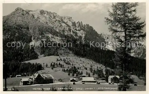 AK / Ansichtskarte Carezza Hotel Passo Latemar Carezza