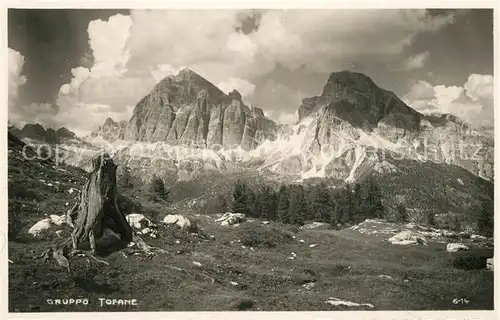 AK / Ansichtskarte Tofane Gruppo Panorama Tofane