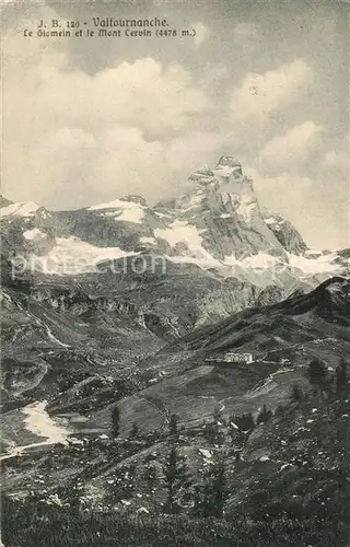 AK / Ansichtskarte Valtournanche Le Giomein Mont Cervin Valtournanche
