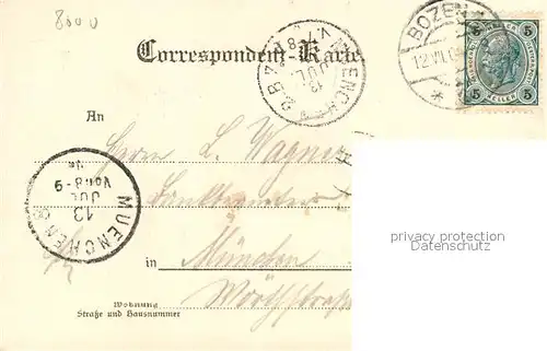 AK / Ansichtskarte Mendelpass Kalterer See Panorama Mendelpass