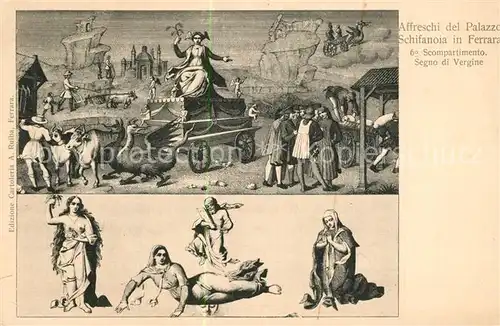 AK / Ansichtskarte Ferrara Affreschi del Palazzo Schifanoia  Ferrara