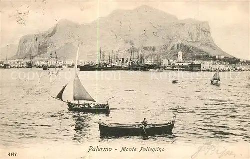 AK / Ansichtskarte Palermo_Sicilia Monte Pellegrino Palermo_Sicilia