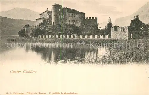 AK / Ansichtskarte Castel_Toblino Panorama Castel_Toblino