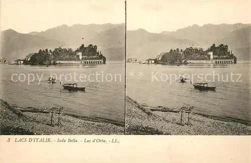 AK / Ansichtskarte Isola_Bella Lacs Italie Lac d Orta Isola_Bella
