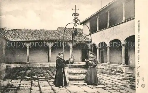 AK / Ansichtskarte Fiesole Cortille del Convento dei Francesconi Fiesole