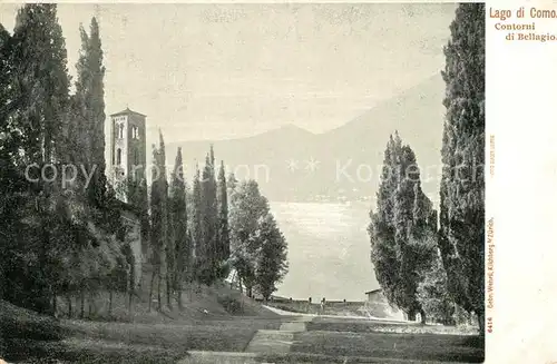 AK / Ansichtskarte Bellagio_Lago_di_Como Contorni Bellagio_Lago_di_Como