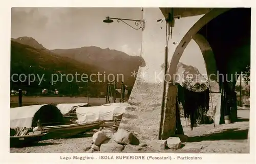 AK / Ansichtskarte Pescatori Isola Superiore Particolare  Pescatori