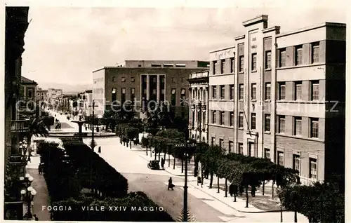 AK / Ansichtskarte Foggia Viale XXIV Maggio Foggia