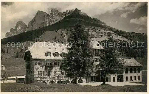 AK / Ansichtskarte Carezza Hotel Passo con Catinaccio Carezza