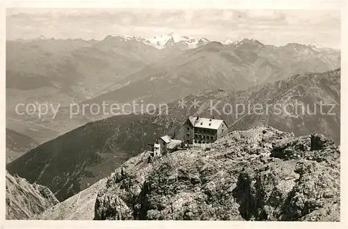 AK / Ansichtskarte Gruppo_dell_Ortles Rifugio Payer Gruppo_dell_Ortles