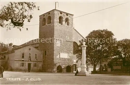 AK / Ansichtskarte Trieste San Giusto Trieste