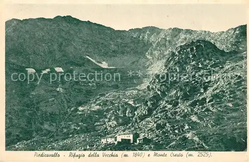 AK / Ansichtskarte Piedicavallo Rifugio della Vecchia Monte Cresto Piedicavallo