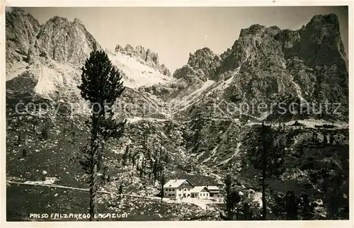 AK / Ansichtskarte Passo_Falzarego Panorama Passo Falzarego