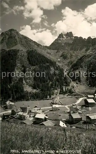 AK / Ansichtskarte Arabba Sasso di Mezzodi Arabba