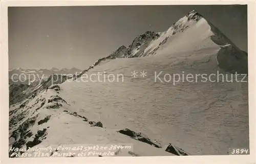 AK / Ansichtskarte Finailspitze Winterlandschaft Finailspitze