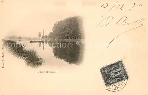 AK / Ansichtskarte Bosserville La Bac Bosserville