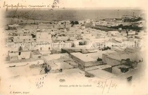 AK / Ansichtskarte Casbah_du_Sud Sousse Panorama Casbah_du_Sud