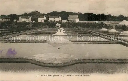 AK / Ansichtskarte Croisic_Le Dans les marais salants Croisic_Le