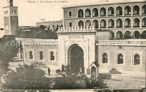 AK / Ansichtskarte Tunis Caserne de la Casba Tunis