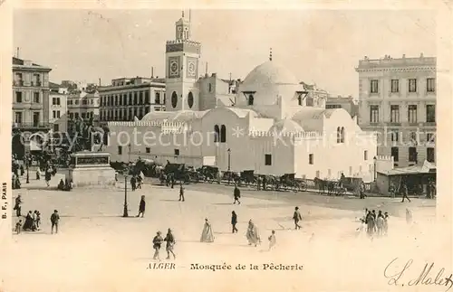 AK / Ansichtskarte Alger_Algerien Mosquee de la Pecherie Alger Algerien
