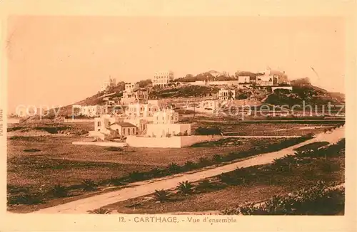 AK / Ansichtskarte Carthage_Karthago Panorama Carthage Karthago